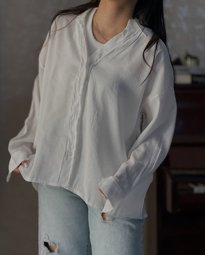شومیز سیلک پری